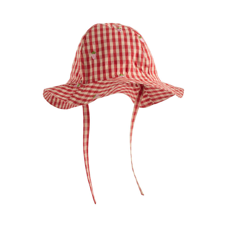Flöss Molly Pineberry Sun Hat - Red/Pink Berry