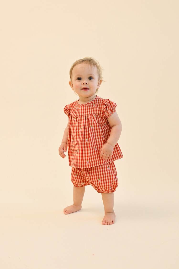 Flöss Molly Pineberry Baby SS Set - Red/Pink Berry