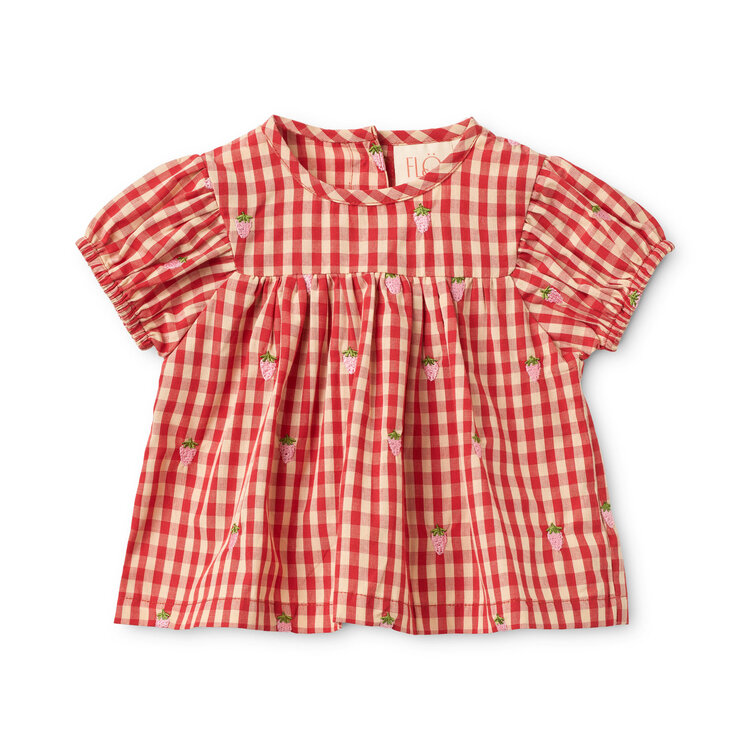 Flöss Molly Pineberry Baby SS Set - Red/Pink Berry