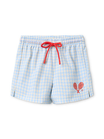 Flöss Ocean Swim Shorts - Blue Gingham