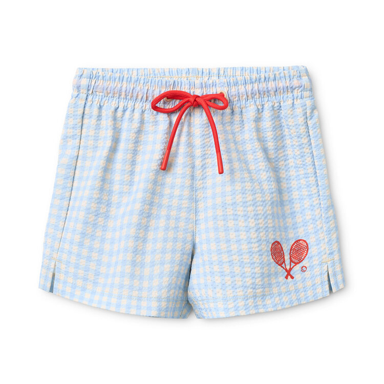 Flöss Ocean Swim Shorts - Blue Gingham