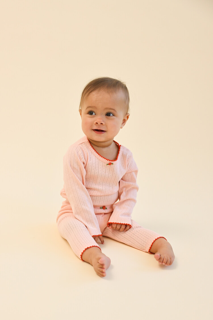 Flöss Liva Pointelle Body - Soft Rose