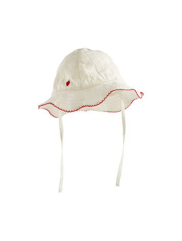 Flöss Claire Sun Hat - Ivory White