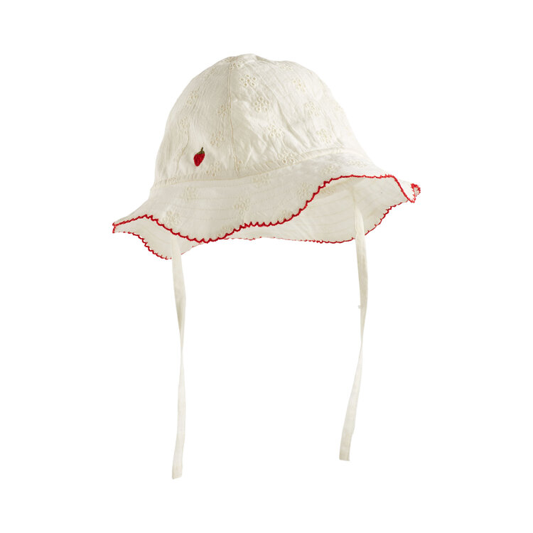 Flöss Claire Sun Hat - Ivory White