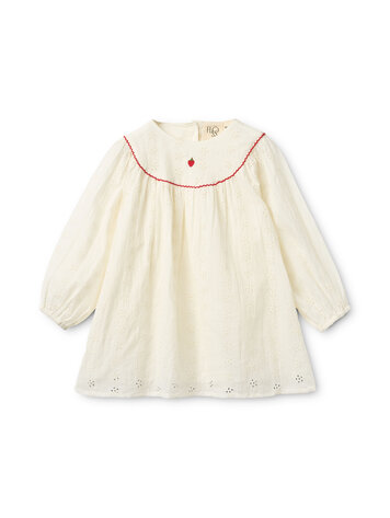 Flöss Claire Dress - Ivory White