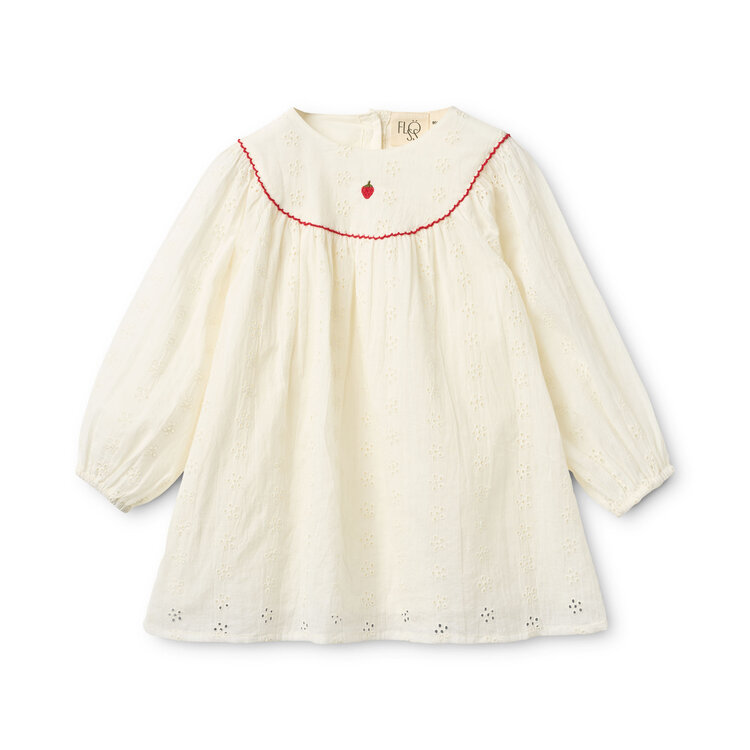 Flöss Claire Dress - Ivory White