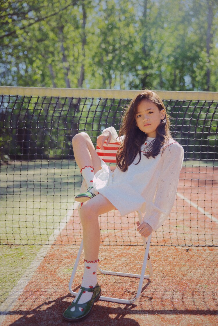 Flöss Claire Dress - Ivory White