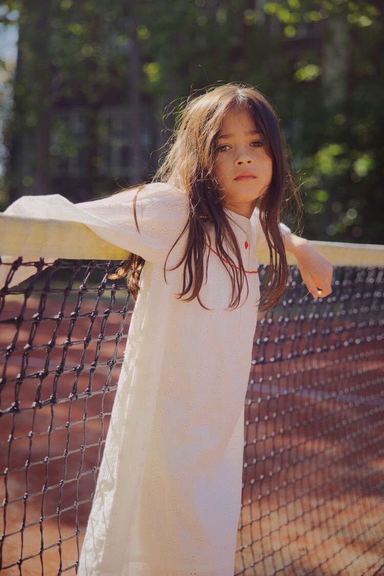 Flöss Claire Dress - Ivory White