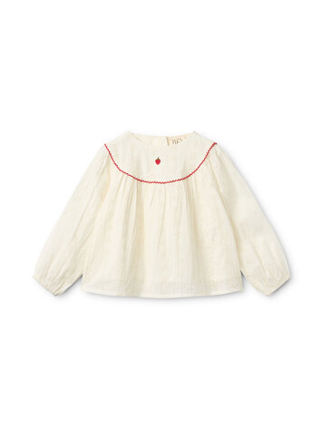 Flöss Claire Blouse - Ivory White