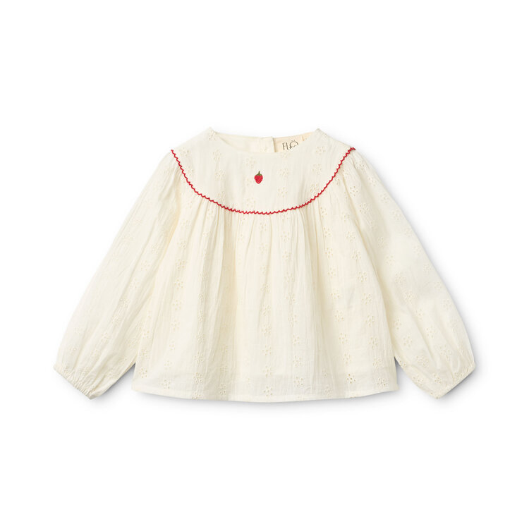 Flöss Claire Blouse - Ivory White