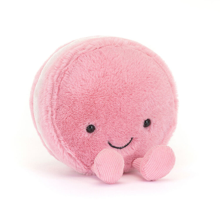 Jellycat Amuseables Mia Macaron - Framboise