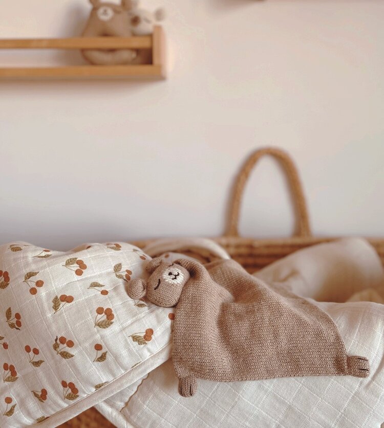 Main Sauvage Quilted Deken - Cherry