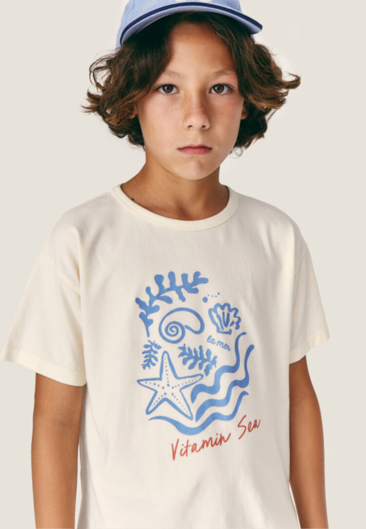 Mipounet Vitamin T-shirt - Ecru