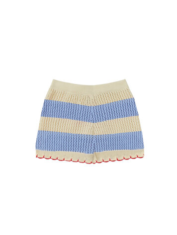 Mipounet Vita Short - Ecru/Blue