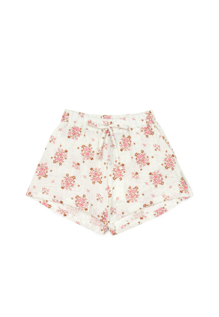Mipounet Paloma Short - Ecru/Pink