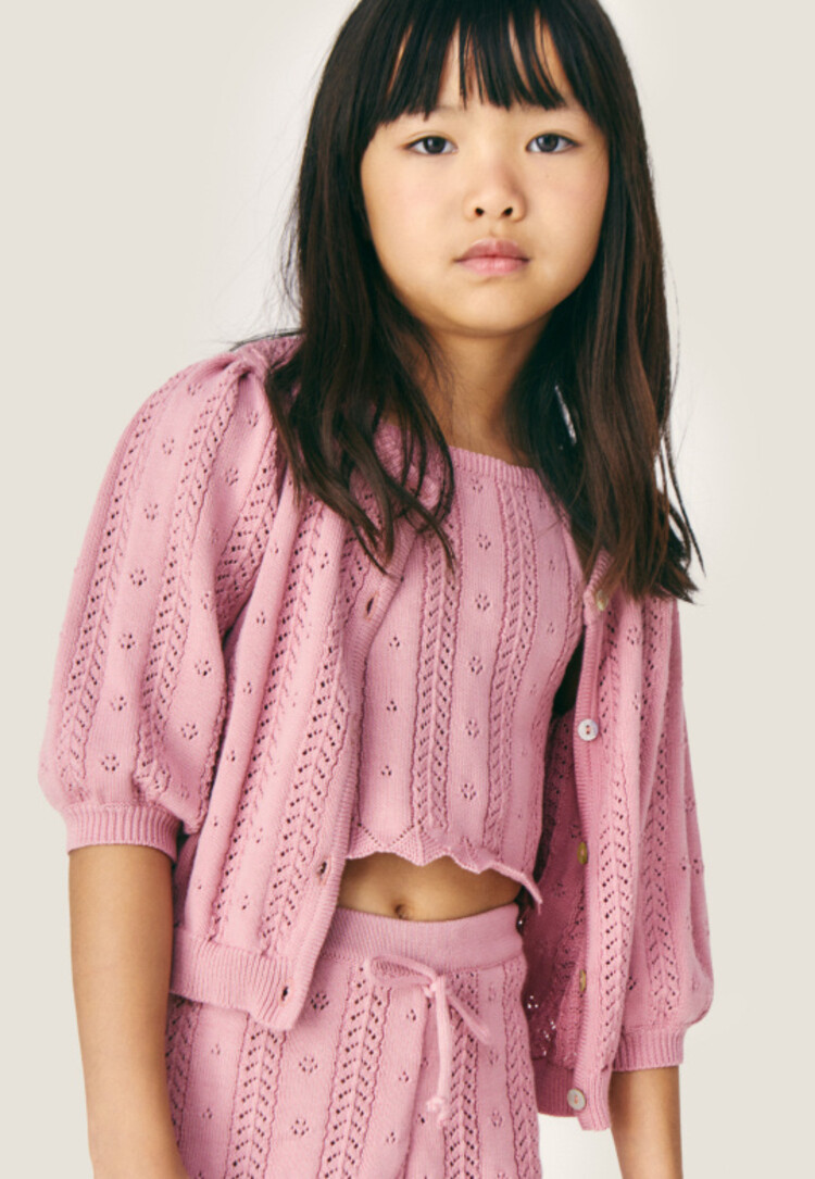 Mipounet Nilda Cardigan - Pink Nude