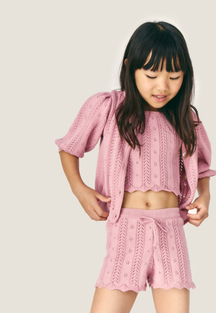 Mipounet Nilda Cardigan - Pink Nude