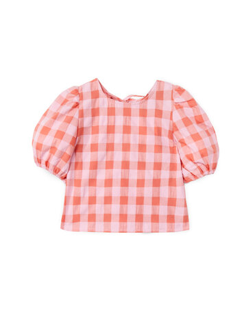 Mipounet Mirelle Blouse - Pink/Coral