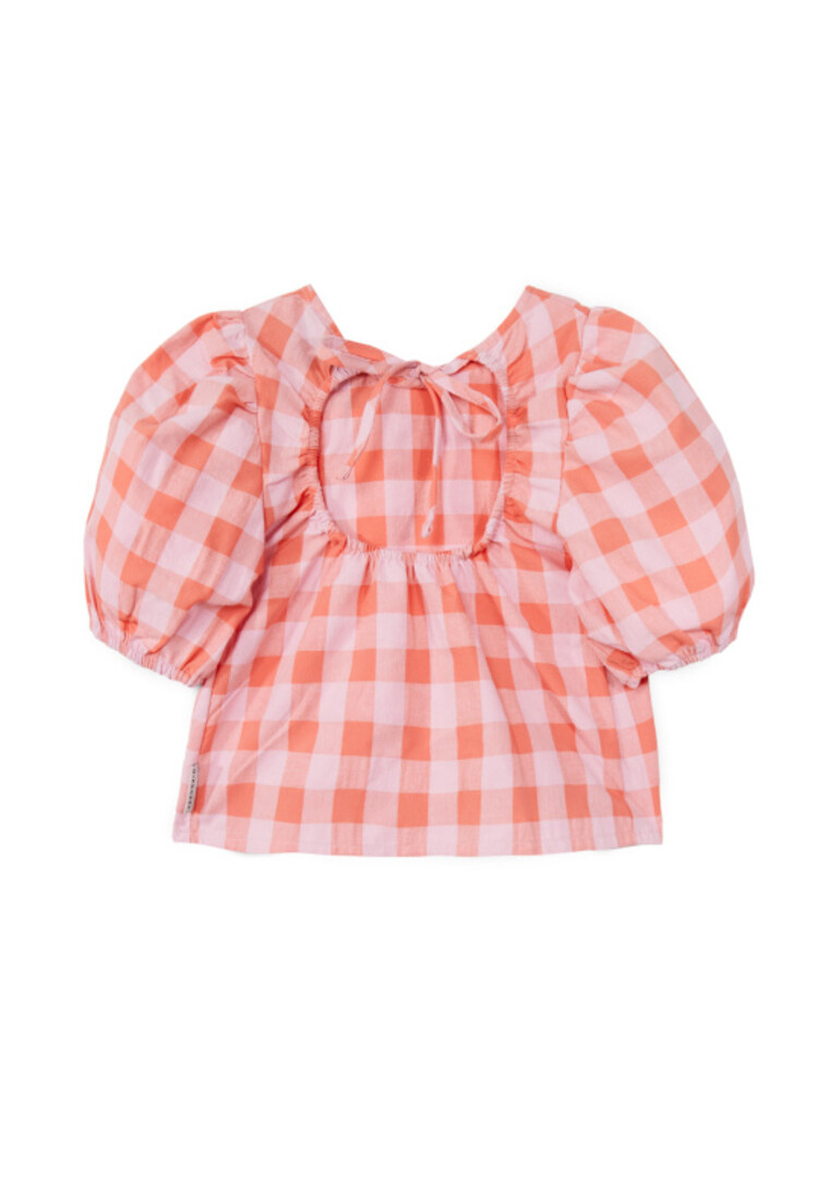 Mipounet Mirelle Blouse - Pink/Coral