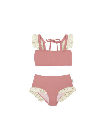Mipounet Lona Swimwear - Ecru/Terracota