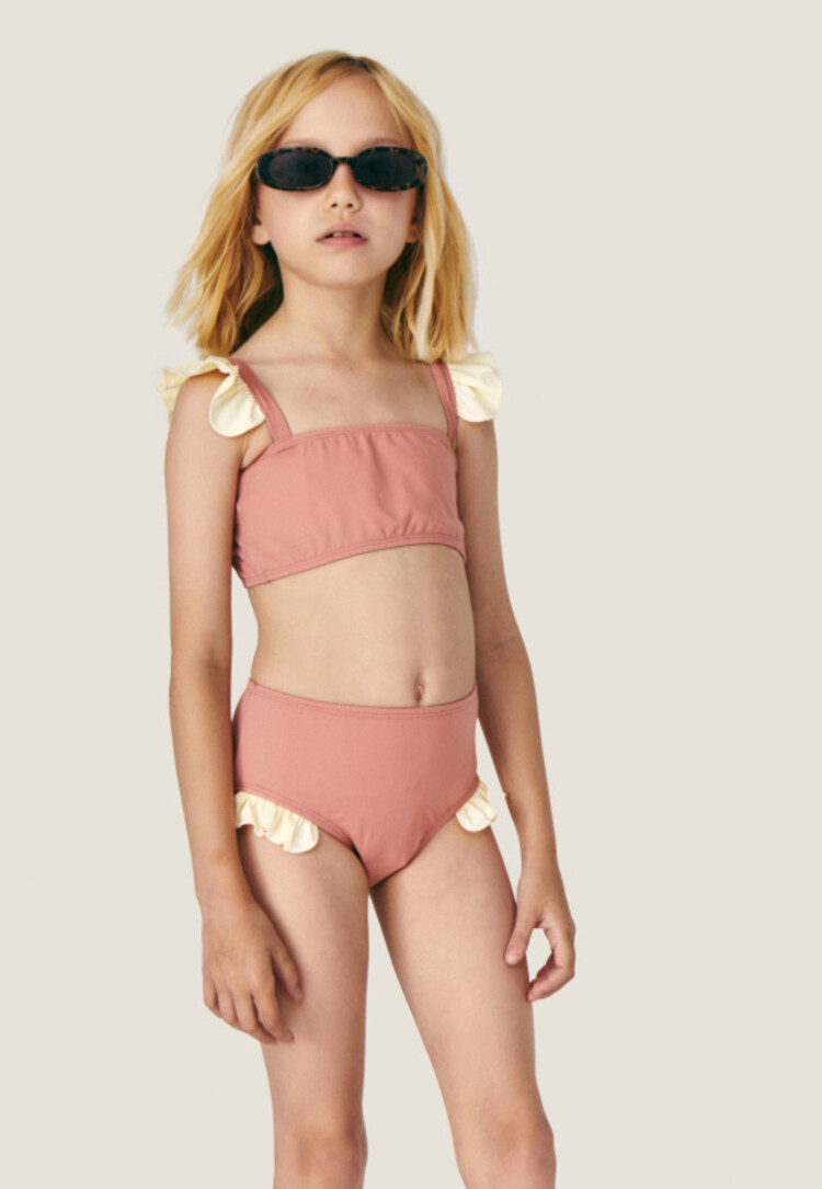 Mipounet Lona Swimwear - Ecru/Terracota