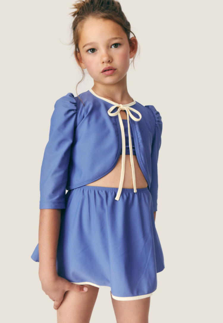 Mipounet Lona Swimwear - Ecru/Blue