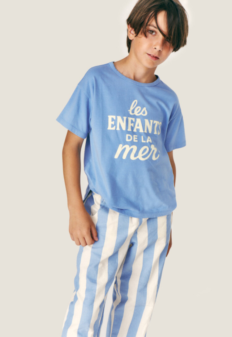Mipounet Les Enfants T-shirt - Blue