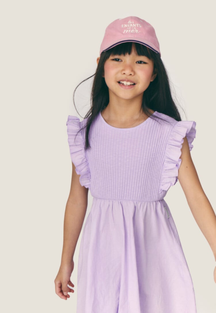 Mipounet Les Enfants Cap - Pink