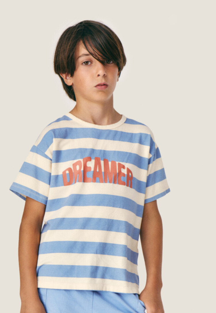Mipounet Dreamer T-shirt - Ecru/Blue