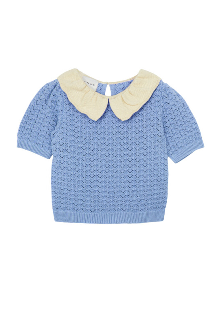 Mipounet Cerise Sweater - Blue