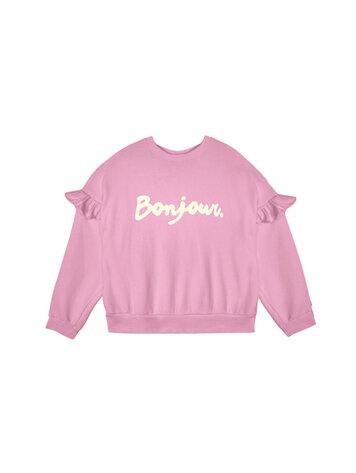 Mipounet Bonjour Sweatshirt - Orchid