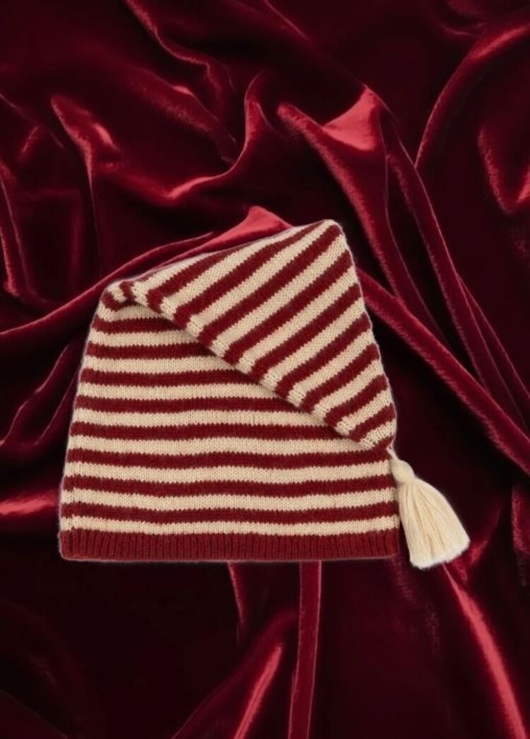 Konges Sløjd Christmas Knit Hat - Christmas Red
