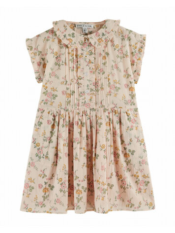 Emile et ida Robe Imprimee - Rosier