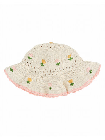 Emile et ida Bob Crochet Tulipe - Creme
