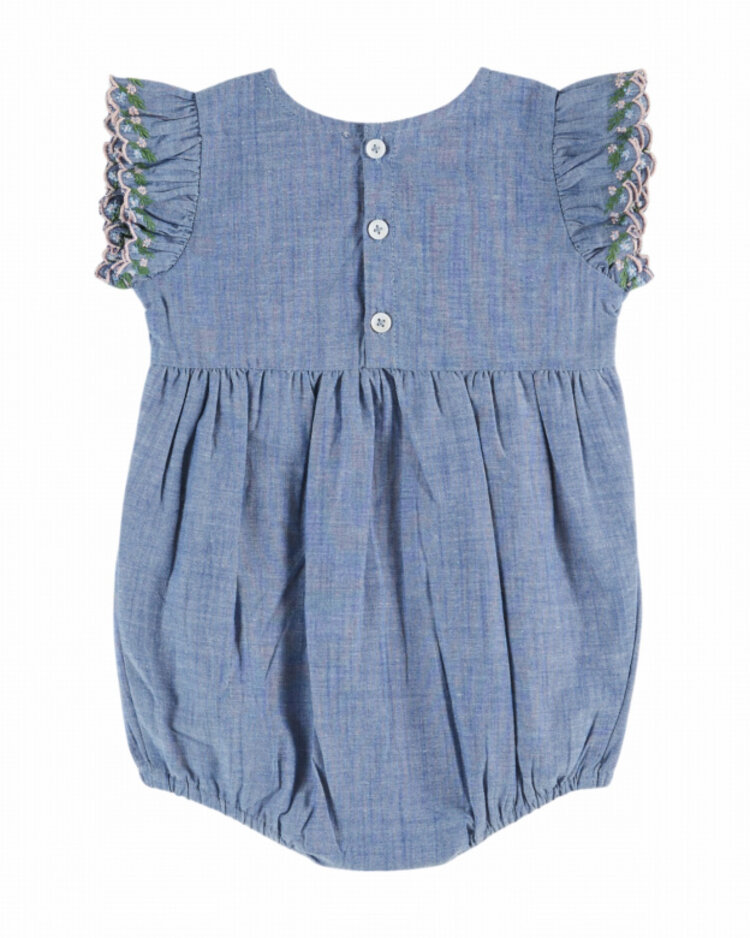 Emile et ida Combibloomer Brode Smocks Main - Chambray
