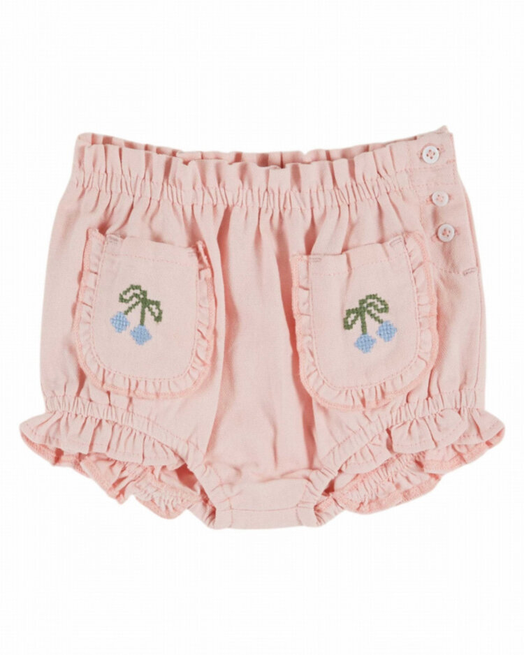 Emile et ida Bloomer Poches Brode - Macaron