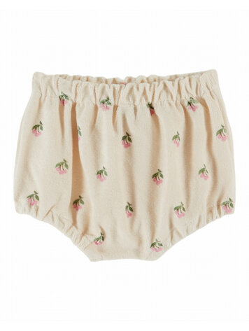 Emile et ida Bloomer Imprime All Over - Cerisette Creme