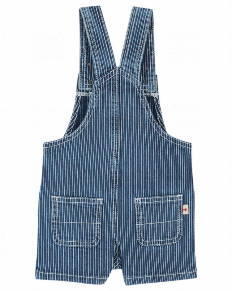 Emile et ida Salopette Bebe - Denim Raye