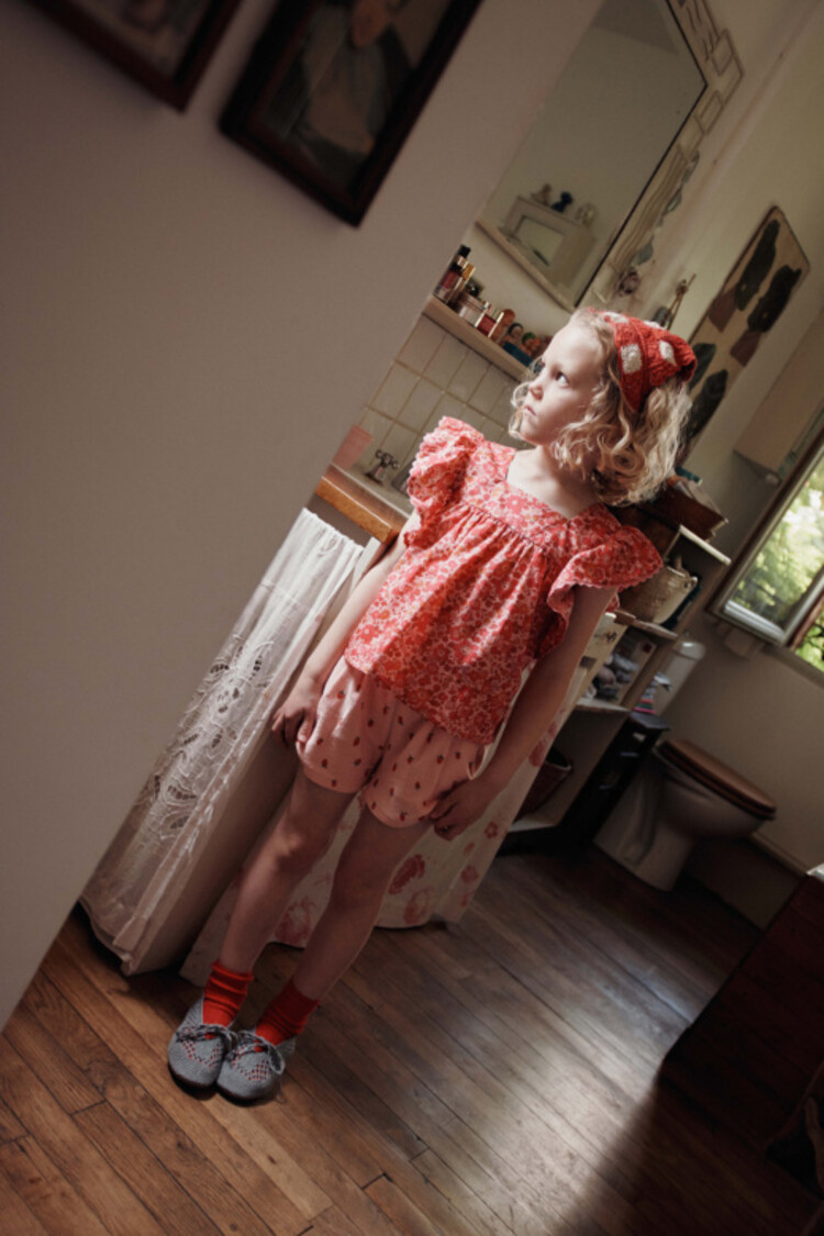 Emile et ida Short Eponge Imprime All Over - Guariguette