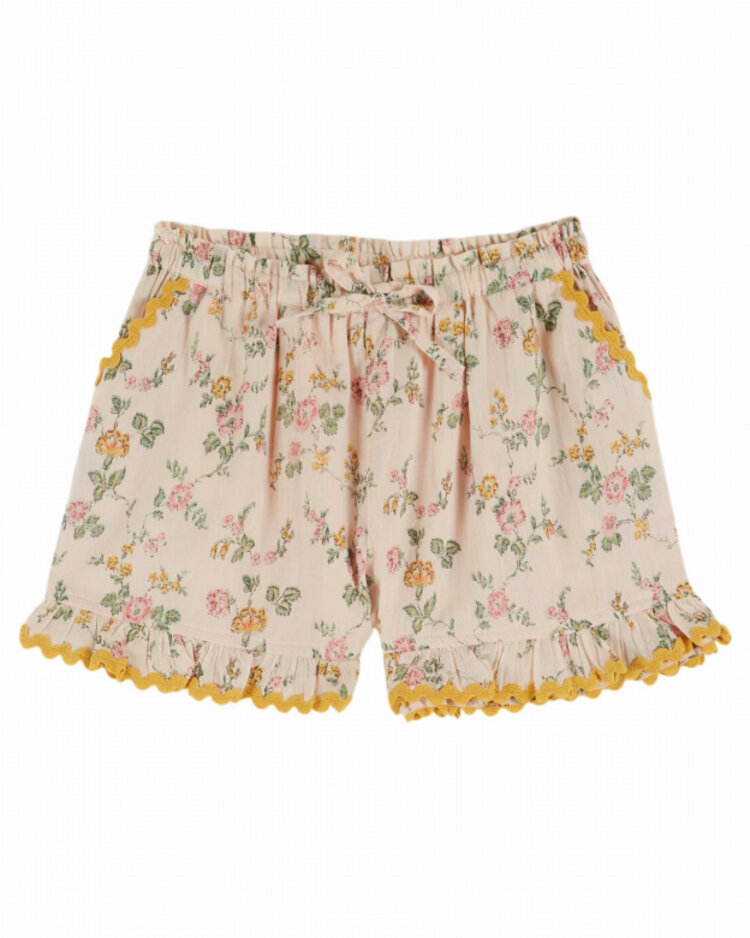 Emile et ida Short Imprime Volant - Rosier