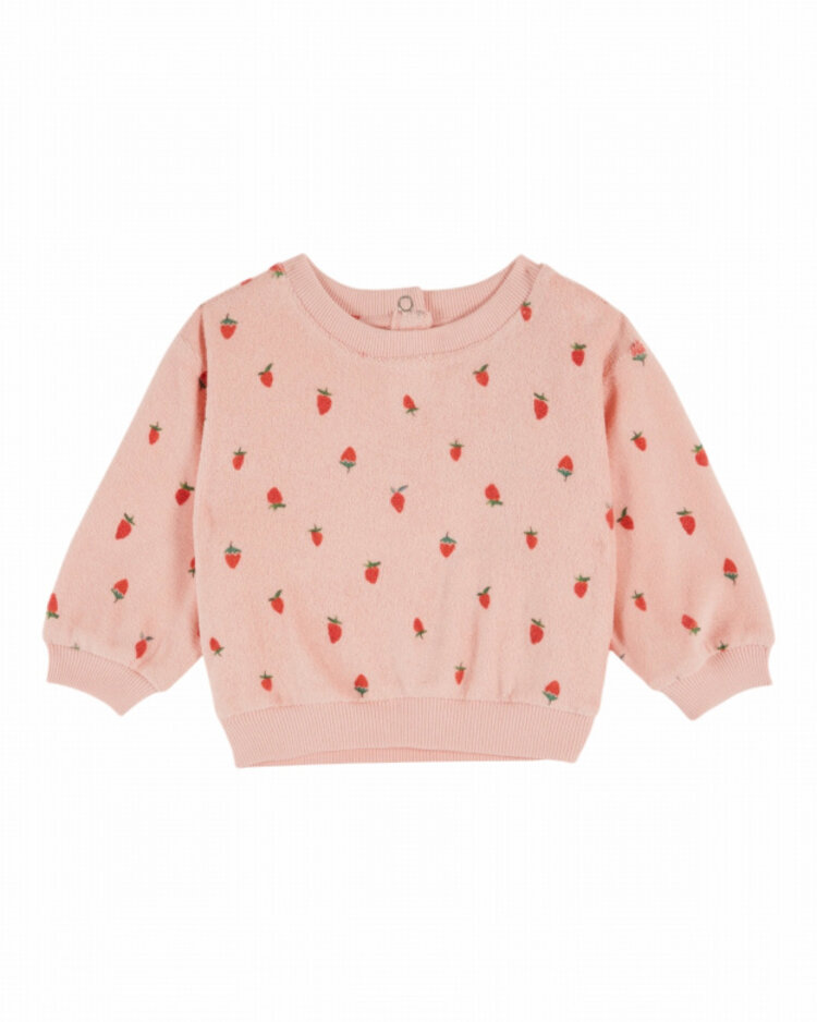 Emile et ida Sweatshirt Eponge Imprime - Guariguette