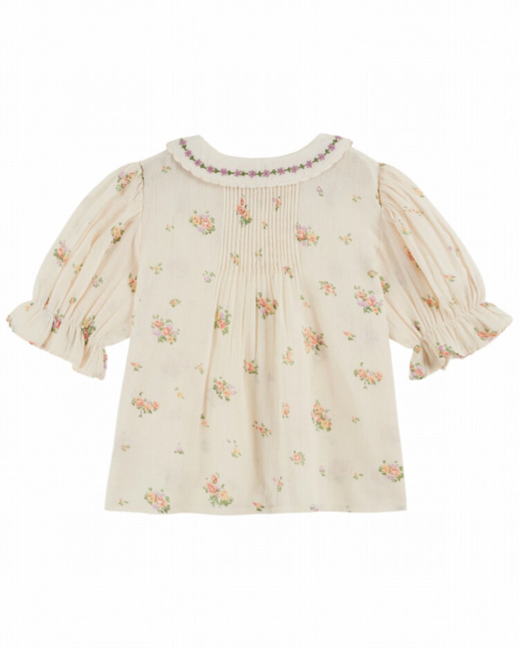 Emile et ida Blouse Imprimee Brodee - Althea