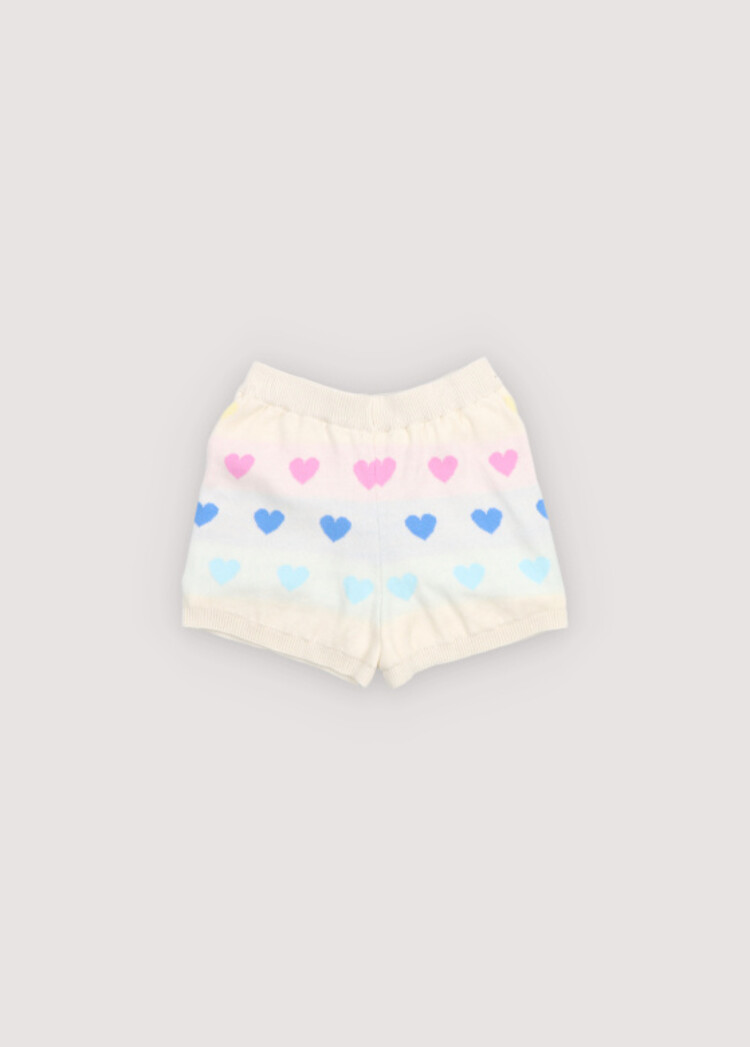 The New Society Pinpilin Short - Multicolor Hearts