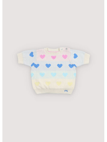 The New Society Pinpilin Baby Jumper - Multicolor Hearts