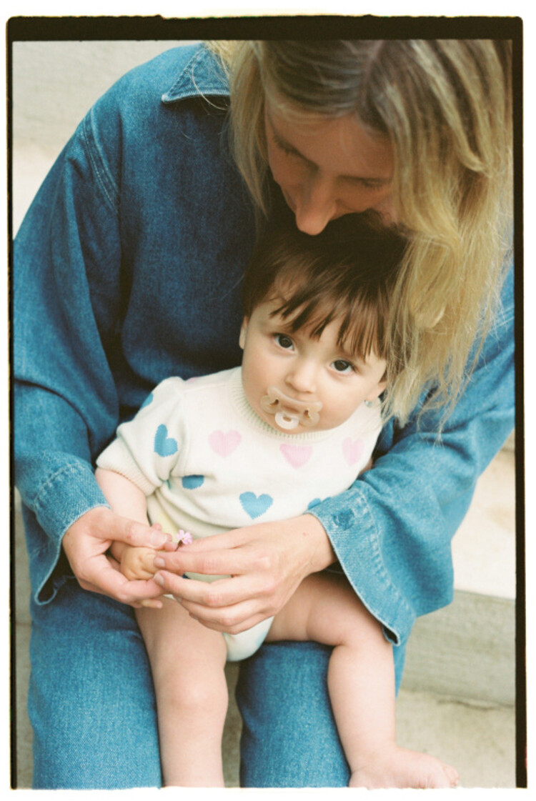 The New Society Pinpilin Baby Jumper - Multicolor Hearts