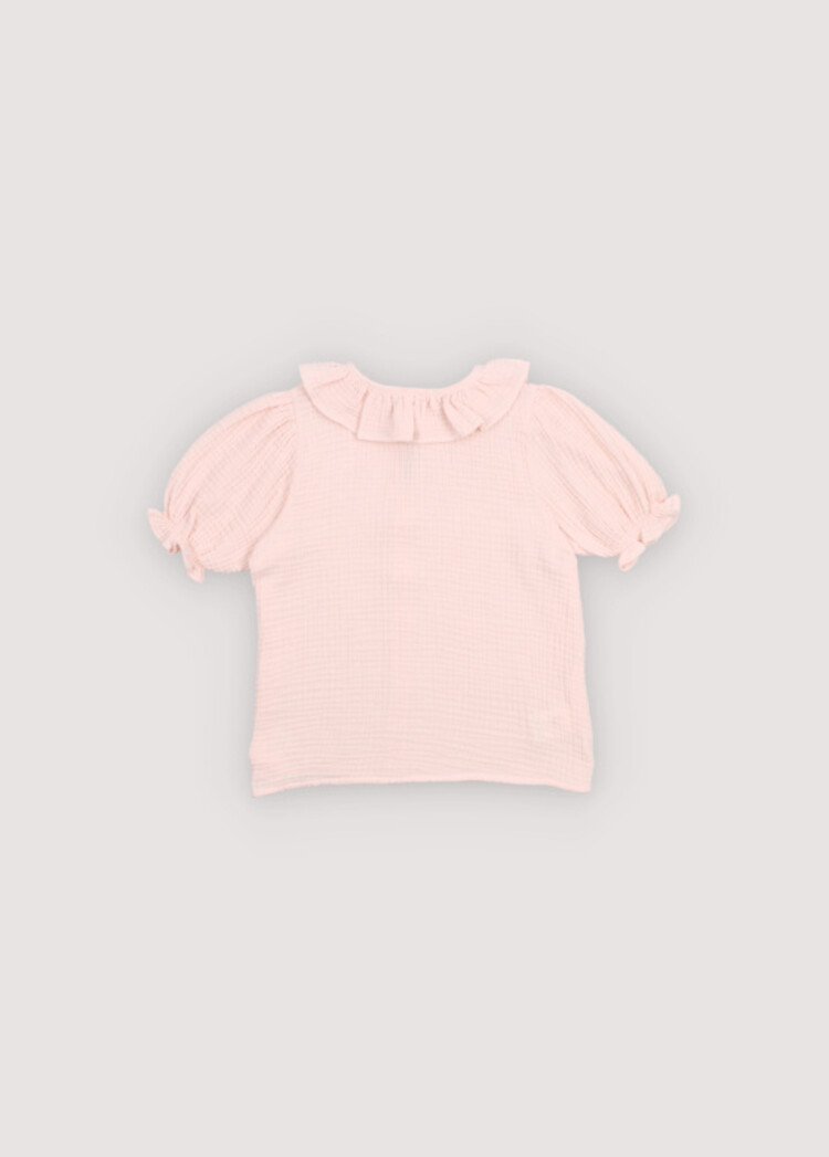 The New Society Campanilla Blouse - Petal Pink