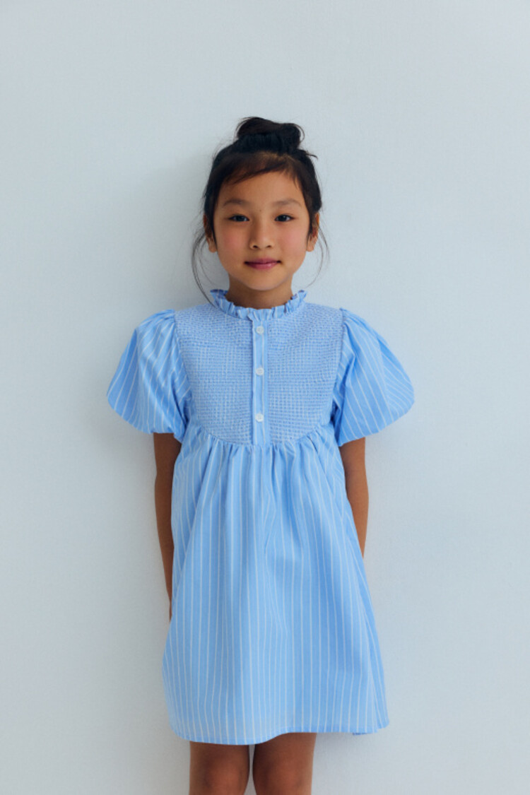 The New Society Ficus Dress - Ficus Stripes