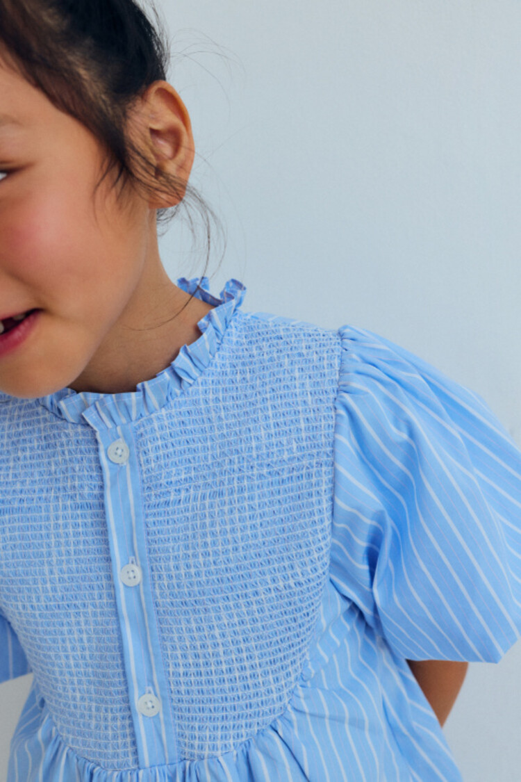 The New Society Ficus Dress - Ficus Stripes