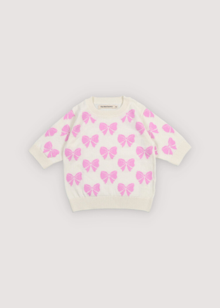 The New Society Pinpilin Jumper - Pink Lavander Bow