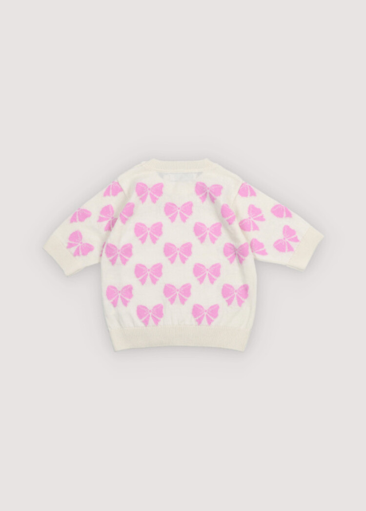 The New Society Pinpilin Jumper - Pink Lavander Bow